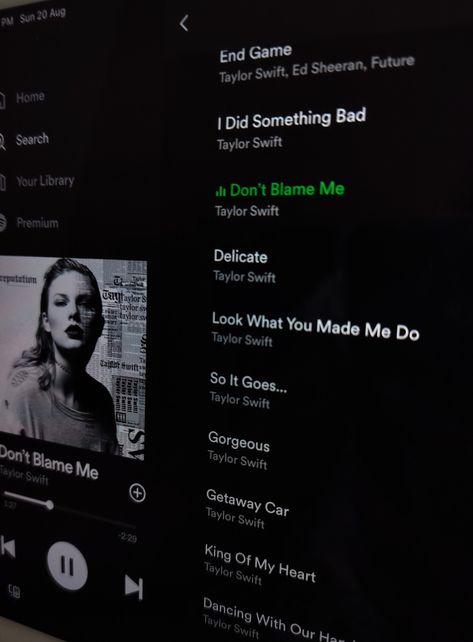 Spotify Right Now, Rep Aesthetic, Reputation Aesthetic, Taylor Swift Dancing, Don't Blame Me Taylor Swift, Ours Taylor Swift, Selena And Taylor, Reputation Era, Music Vibes