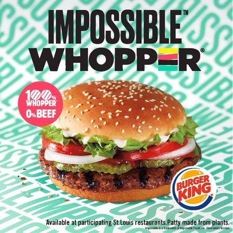 Man Sues Burger King Says Impossible Whopper Is Not Vegan | PEOPLE.com Impossible Whopper, Vegan Fast Food Options, Money Food, Impossible Burger, Fast Food Places, Vegan Fast Food, Food Inc, Vegan Menu, Vegan Burger