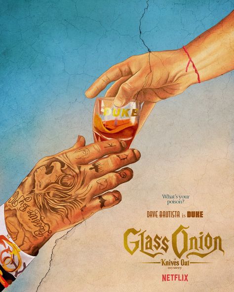 Mystery Movie Poster, Film Theory, Glass Onion, Janelle Monae, Rian Johnson, Edward Norton, Kathryn Hahn, Film Poster Design, Jada Pinkett Smith