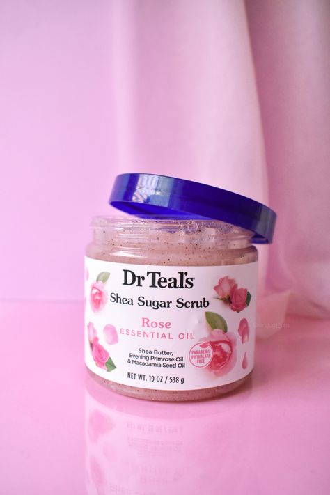 Rose body scrub Rose Body Scrub, Rose Body, Rose Essential Oil, Evening Primrose Oil, Evening Primrose, Macadamia, Christmas Wishlist, Body Skin, Smell Good