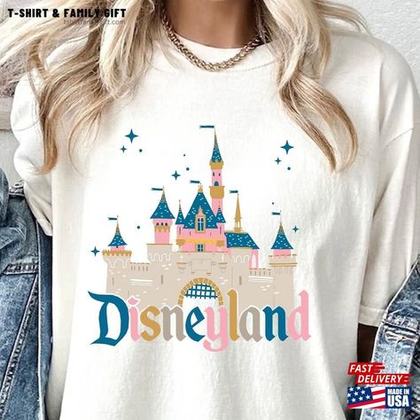 Comfort Colors® Disneyland Watercolor Castle Shirt Magic Magical Kingdom Unisex Classic Check more at https://tshirtfamilygift.com/product/comfort-colors-disneyland-watercolor-castle-shirt-magic-magical-kingdom-unisex-classic/ Disneyland Watercolor, Watercolor Castle, Bachelorette Ideas, Magic Castle, Magical Kingdom, Disneyland Shirts, Mountain Shirt, Family Vacation Shirts, Vacation Shirts