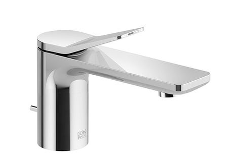 Dornbracht 33500845-000010 Lisse Single-Lever Lavatory Mixer with Drain - Polished Chrome - Click Image to Close Chrome Faucet Bathroom, Bathroom Faucets Chrome, Faucet Bathroom, Shower Holder, Chrome Mirror, Chrome Faucet, Single Hole Bathroom Faucet, Kitchen Hardware, Lavatory Faucet