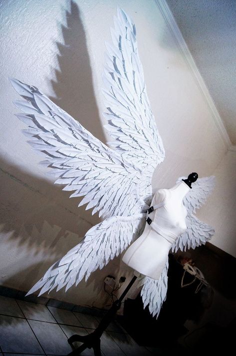 Cosplay Wings, Costume Wings, Diy Wings, Angel Costume, Drawing Simple, Bird Wings, White Angel, Wings Costume, White Wings