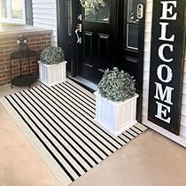 Front Door Mat Outdoor, Front Porch Mat, Front Porch Rug, Front Door Planters, Porch Farmhouse, Door Mat Outdoor, Front Door Rugs, Porch Mat, Hello Doormat