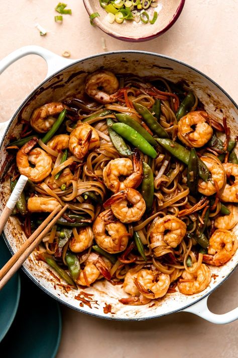 Shrimp And Noodles, Baked Coconut Shrimp, Teriyaki Shrimp, Shrimp Noodles, Healthy Asian Recipes, Better Than Takeout, Takeout Food, Homemade Teriyaki Sauce, Weekend Meals