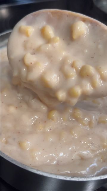 TyphanieCooks on Instagram: "I like my hominy corn porridge to have likkle body. How do you like yours? INGREDIENTS: 1 cup dried golden hominy corn 3 cups water Dash of salt 1 can evaporated milk (coconut or regular) ½ tsp cinnamon ½ tsp nutmeg ¼ tsp allspice 1 tsp vanilla extract 1 tsp rose water (optional) 3 tbsp cornstarch Condensed milk (coconut or regular) or sweetener of choice to taste INSTRUCTIONS: 1) Add 3 cups of water to 1 cup of hominy corn in a medium-sized pot. Soak overnight or How To Make Homemade Hominy, White Hominy Recipes, Hominy Corn Porridge Recipe, Corn Porridge Recipe, Jamaican Hominy Corn Porridge, How To Cook Dry Hominy, Foods Aesthetics, Corn Meal Porridge, Corn Porridge