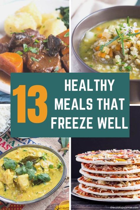 Homemade Frozen Meals, Ramadan Meals, Meals That Freeze Well, Meals You Can Freeze, Winter Vegetable Soup, Frugal Food, Homemade Baked Beans, Lazy Dinners, Freezable Meals