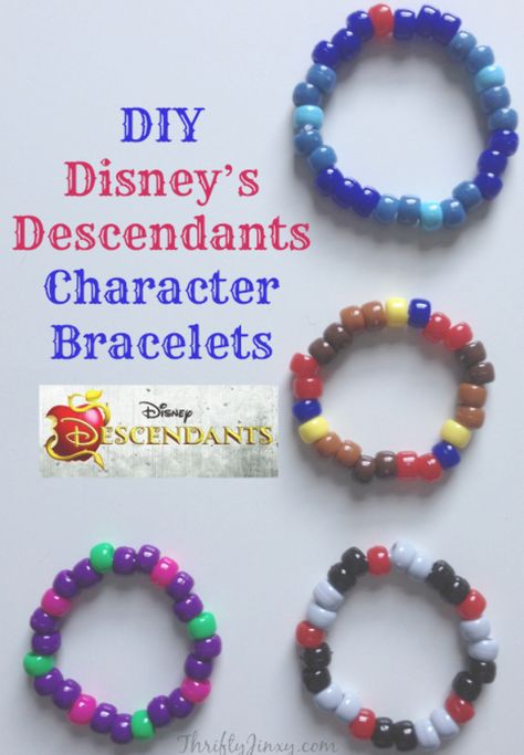 Descendants Decorations, Descendants Crafts, Character Bracelets, Eclectic Bedrooms, Disney Descendants Characters, Disney Descendants Party, Disney Camping, Descendants Characters, Different Wedding Ideas