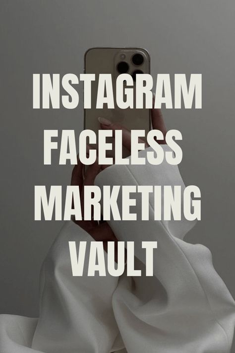 INSTAGRAM FACELESS THEME MARKETING Instagram Story Ideas Faceless, Faceless Instagram Account, Faceless Marketing Aesthetic, Faceless Aesthetic Pictures, Marketing Aesthetic, Faceless Aesthetic, Faceless Content, Faceless Instagram, Faceless Marketing