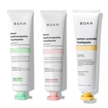 Nano-hydroxyapatite (n-Ha) Toothpaste – Boka Remineralize Teeth, Anise Oil, Avocado Fruit, Tooth Sensitivity, Nourish Your Body, Whitening Toothpaste, Healthy Smile, Aloe Vera Leaf, Lemon Lavender