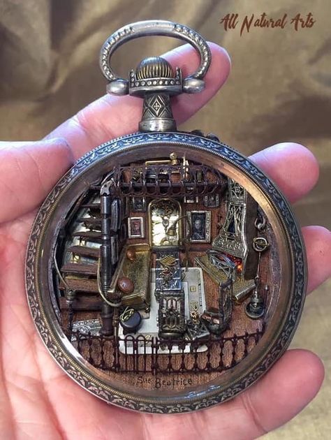 Pocket Watch Art, Hardware Art, Old Watch, Steampunk Crafts, Coin Art, Steampunk Diy, Steampunk Accessories, Steam Train, Old Watches