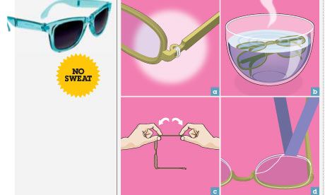 Top tips to keep your shades on the road How To Fix Glasses, Home Fix, Online Tutorials, Saving Ideas, Diy Skin, Hanging Pictures, Fix You, Diy Projects To Try, Life Savers