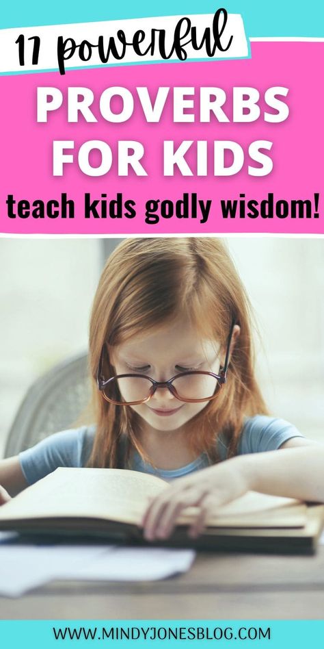 Looking to teach your kids godly wisdom? Check out these powerful proverbs for kids to help them learn what God says is true! Proverbs For Students, Proverbs For Kids, What Is Wisdom, Scriptures For Kids, Verses For Kids, Bible Proverbs, Wisdom Bible, Godly Wisdom, Parenting Girls