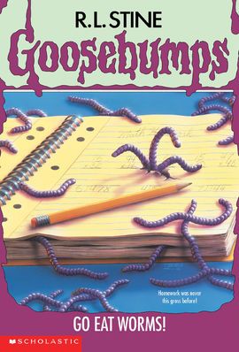 Go Eat Worms! - Goosebumps Wiki - Wikia Goosebumps Party, Goose Bumps, Goosebumps Books, Monster Book Of Monsters, Hardy Boys, Horror Book, Horror Books, Childhood Books, Best Graphics