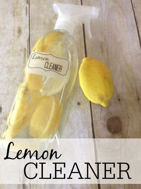 Lemon Vinegar Cleaner Lemon Vinegar Cleaner, Lemon Vinegar, Vinegar Cleaner, Cleaning Diy, Deep Cleaning Tips, Homemade Cleaners, Genius Ideas, Homemade Cleaning Products, Natural Cleaners