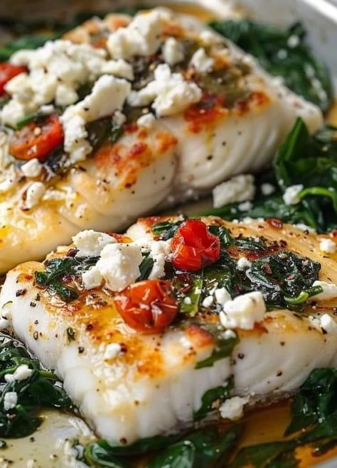 Facebook Easy High Protein Recipes, Cod Fillets, Easy High Protein Meals, Jamie Oliver Recipes, Protein Recipes, White Pepper, Old Recipes, Jamie Oliver, Virgin Olive Oil