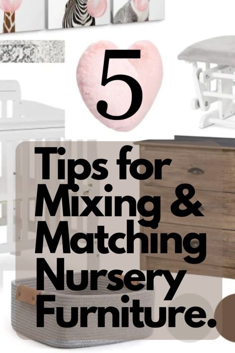 Does Nursery Furniture Have to Match? 5 Tips for Mixing and Matching – Babycious Mismatch Furniture Nursery, Nursery With Mismatched Furniture, Mixed Nursery Furniture, Mismatched Nursery Furniture Ideas, Mixed Furniture Nursery, Mixed Woods Nursery, Mismatched Furniture Nursery, Mixed Wood Tones Nursery, Mismatch Nursery Furniture Ideas