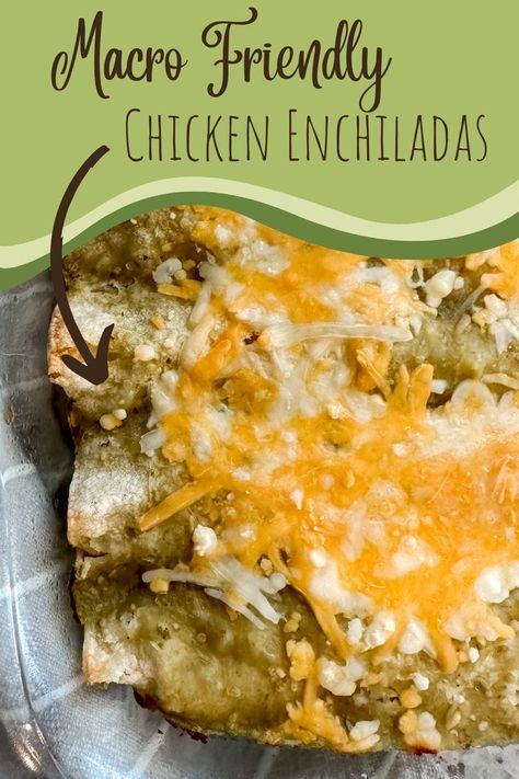 Enchiladas Recipes, Enchiladas Healthy, Macro Counting, Macro Friendly Recipes, My Weakness, Macro Meals, Enchilada Recipes, Chicken Enchiladas, High Protein Recipes