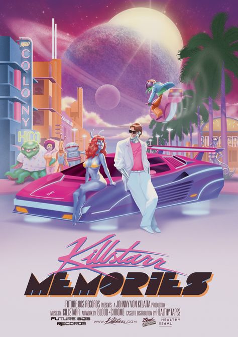 Retrowave Aesthetic, 80s Vaporwave, Grand Theft Auto Artwork, Carpe Noctem, Retro Future, Vaporwave Art, Retro Wave, Italo Disco, 80s Design