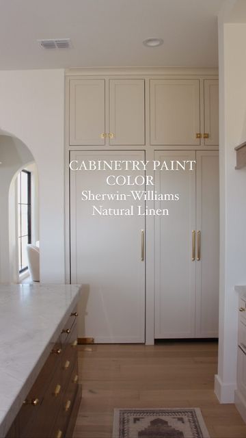 Light Cabinet Paint Colors, Natural Linen Sw Cabinets, Putty Cabinets Kitchen, Accessible Beige Vs Natural Linen, Natural Linen Kitchen Cabinets, Neutral Painted Kitchen Cabinets, Off White Cabinet Colors, Natural Linen Cabinets, Putty Kitchen Cabinet