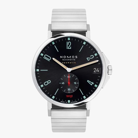 New releases — NOMOS Glashütte Nomos Watch, Sports Bracelet, Telling Time, Sports Watch, Sport Watches, Metal Bracelets, Glass Domes, Automatic Watch, Steel Bracelet