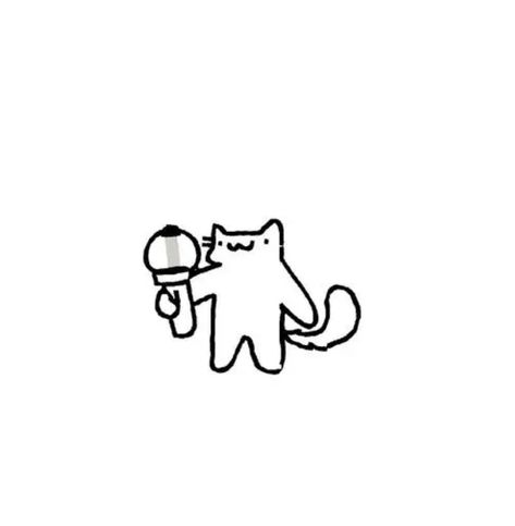 Cat Engene Enhypen, Enhypen Related Drawing, Acubi Doodles, Enhypen Cute Drawing, Enhypen Doodle Art, Cute Kpop Widgets, Enhypen Illustration, Enhypen White Icon, Enhypen Png Icon