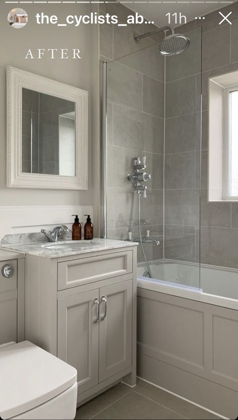 Ensuite Bathroom Layout, Bathroom Suites Uk, Small Bathroom Styles, Bathroom Cladding, Main Bathroom Ideas, Small Bathroom Remodel Designs, Small Bathroom Interior, Diy Bathroom Makeover, Fitted Bathroom