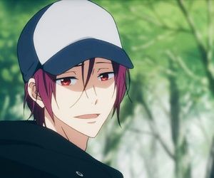 anime Free Rin, Free! Rin, Matsuoka Rin, Rin Matsuoka, Haruka Nanase, Art Text, Splash Free, Free Iwatobi, Witch Academia