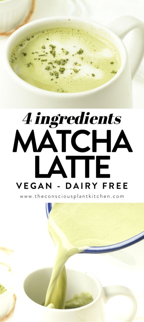 Matcha Coffee Recipe, Best Matcha Latte Recipe, Dairy Free Matcha, Vegan Matcha Latte, Matcha Almond Milk, Matcha Vegan, Matcha Drink Recipes, Matcha Almond, Matcha Drinks