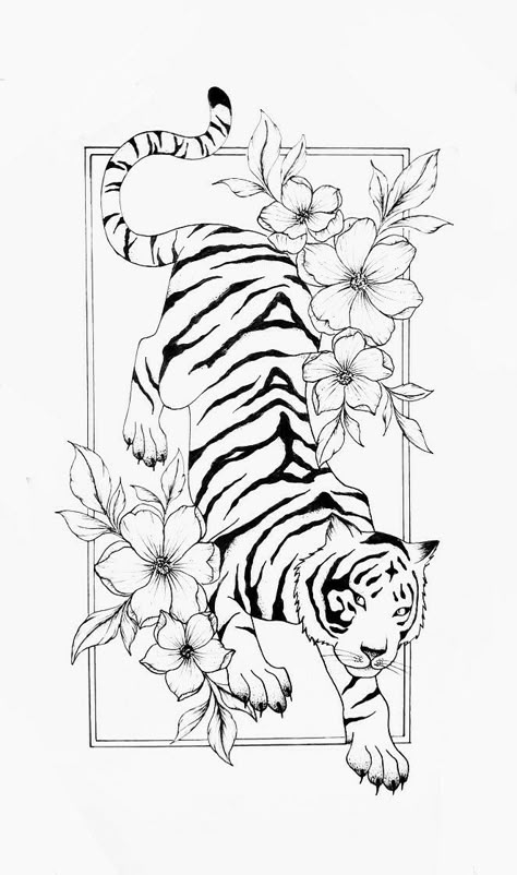 Leopard Tattoos, Ear Tattoo Ideas, Feminine Tattoo Sleeves, Ear Tattoos, Clever Tattoos, Vine Tattoos, Asian Tattoos, Tattoo Style Drawings, Tiger Art