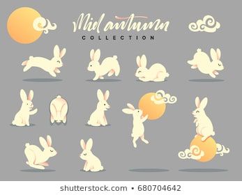 C Moon, Happy Rabbit, Fruit Art Drawings, Bunny Illustration, Rabbit Pictures, Kitten Drawing, Rabbit Illustration, Moon Festival, Funny Bunny