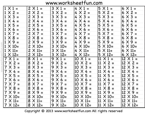 If you are owning a printer just like HP laserJet 1020 plus printer, that would make your printing job very easy and affordable with a prices Rs. Description from downloadpcsoftware.in. I searched for this on bing.com/images Maths Times Tables, Free Printable Multiplication Worksheets, Multiplication Chart Printable, Free Multiplication Worksheets, Times Tables Worksheets, Multiplication Times Tables, Printable Multiplication Worksheets, Math Multiplication Worksheets, Math Fact Worksheets