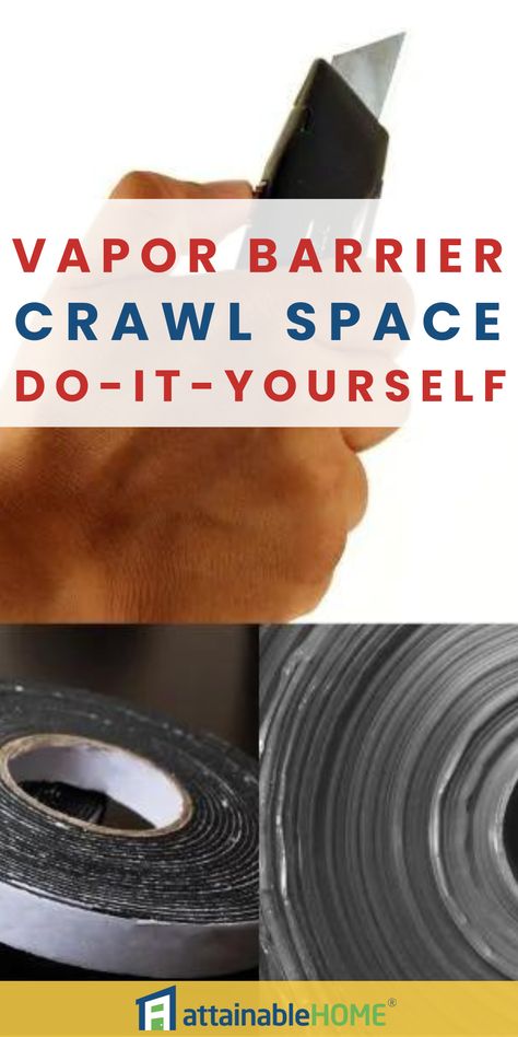 Vapor Barrier Crawl Space, Mold In Crawl Space, Crawl Space Vapor Barrier, Dogs Recipes, Zero Energy House, Mobile Home Living, Rain Water Collection, What To Use, Diy Solar