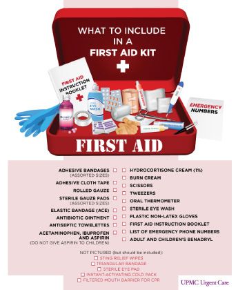 It's always good to be prepared for accidents. Learn more about the basics items to include in a first aid kit to make accidents easier to handle. First Aid Kit Items, First Aid Kit Checklist, Hydrocortisone Cream, First Aid Tips, Basic First Aid, Emergency Preparedness Kit, Emergency Preparation, Tax Forms, Medical Kit