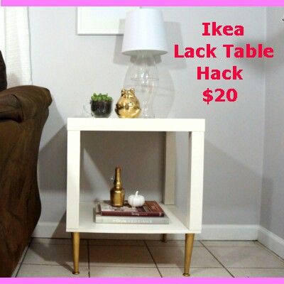 Ikea Lack side table hack. Easy amd just $20. https://youtu.be/t0sIsXhItJo Ikea Lack Hack, Lack Hack, Lack Side Table, Ikea Table Hack, Ikea Lack Side Table, Ikea Lack Table, Lack Table, Hack Ikea, Ikea Table