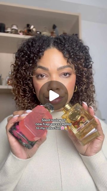 Karina waldron on Instagram: "A silent review of new fragrances I’ve added to my collection. My face should say it all❤️
#silentreview #fragrancereviews #fragrances 

Fragrances mentioned📌
- @kayali Sparkling lychee 🍓🍊
- @giardiniditoscana Bianco Latte 🧁☕️
- @nestfragrances lychee rose🌸
- @the7virtues cherry ambition 🍒
- @dolcegabbana_beauty Devotion 🍋🍰" Kayali Perfume Lychee, Layali Perfume, Kayali Perfume Sparkling Lychee, Delina Perfume, Kay Ali Sweet Diamond Perfume, Lychee Perfume, New Fragrances, Smell Good, Dolce And Gabbana