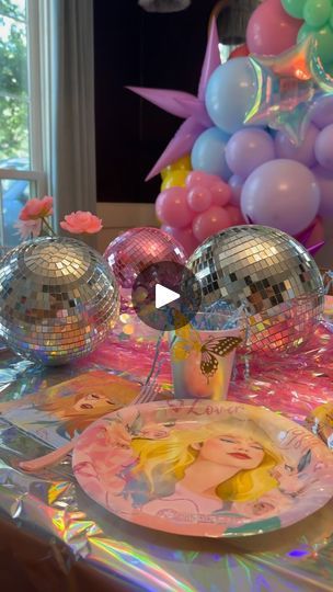 766 reactions · 73 shares | Wouldn’t have wanted to do my first Taylor Swift set up for anyone but you!! @champagne.at.home 🫶🏼

Balloons + Table Decor by @jessandconfettico 
Beautiful Cake by @matetopop | Jess + Confetti Co. | Taylor Swift · Lover Taylor Swift Lover, Taylor Swift Party, Beautiful Cake, Party Table Decorations, Party Table, Beautiful Cakes, Table Decor, Confetti, Taylor Swift