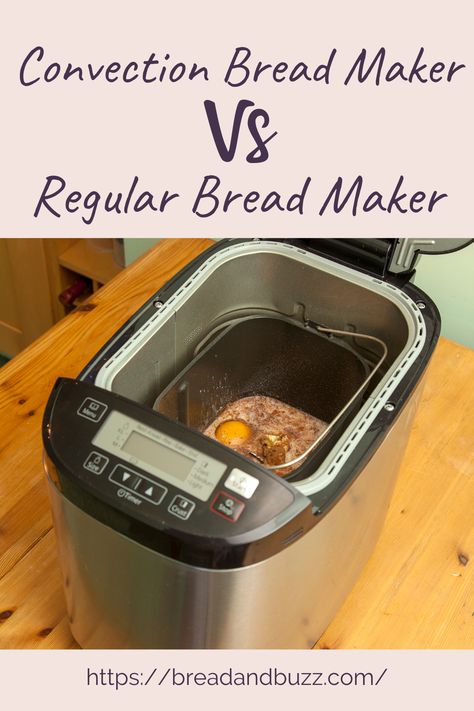 People often confuse a regular bread maker with a convection bread maker. However, both of these items come with numerous differences that separate the two. So, which bread maker is the right choice for you and your needs? In this article, you will learn all about the major differences between these two bread makers. #convection_bread_maker #regular_bread_maker #bread_machine #bread_maker Cuisinart Convection Bread Maker Recipes, Bread Maker Multi Grain Bread, Neretva Bread Maker Recipes, Bread Machine Recipes 1.5 Lb Loaf, 2.5 Lb Bread Machine Recipe, Bread Makers, Bread Maker Recipes, Bread Maker, Rice Cooker