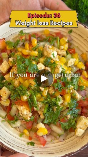 169K views · 8.7K reactions | ✨Ep: 36/100 days Weight loss Recipes

Corn Paneer Salad a High Protein Lunch/Dinner Salad Recipe🥒✨

Easy to make, PACKED with protein and flavour. Done in 20 minutes!

Ingredients and Nutritional Value 📌 in comments!

Enjoy cooking and Love your life❤️

#cornpaneersalad #herbpaneer #paneersaladbowl #HealthyEating #highprotein #QuickAndHealthy #SaladLove #trending r #epiceasyeats #HealthyEating #WeightLossRecipe #NutritiousMeal #EasyRecipes #weightlossrecipes #quickrecipes 
#easyrecipes #Healthymeals 

[paneer, paneer salad, epiceasyeats, corn salad, Salad, burrito Homemade, Nutrient-Rich, Low Calorie, Flavorful, Quick, Clean Eating, High Protein, Weight loss Recipes, Recipe Reels, easy Recipes, quick Recipes, healthy Meals] | Aparna Rathore Rana // Healthy r Clean Eating High Protein, Paneer Salad, Eating High Protein, Quick Clean Eating, Recipes Corn, High Protein Lunch, Protein Lunch, Salad Salad, Dinner Salad