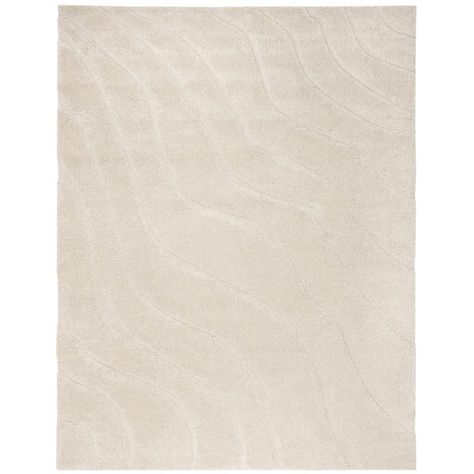 Ebern Designs Stacie Cream Area Rug & Reviews | Wayfair.ca Creme Rug, Carpet Designs, Transitional Bedroom, Shag Carpet, Square Area Rugs, Contemporary Room, Beige Carpet, Cream Area Rug, Vine Design