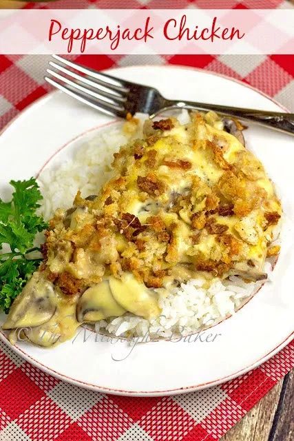 Pepperjack Chicken | bakeatmidnite.com | #chicken #casseroles #pepperjack #recipe Pepperjack Chicken, Chicken Casserole Easy, Winner Winner Chicken Dinner, Pepper Jack, Chicken Dishes Recipes, Chicken Casserole, The Midnight, Cream Of Chicken Soup, Chicken Recipe