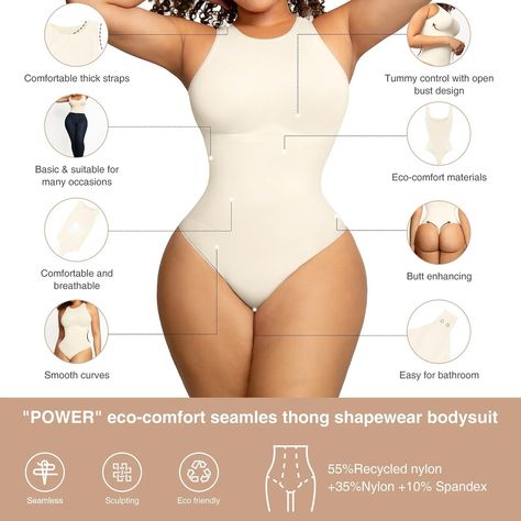 Say hello to the unbeatable Liliane Shapewear Bodysuit! It’s the ultimate solution you’ve been searching for: ✨ Flawlessly smoothes curves ✨ Enhances your butt ✨ Sculpts your body to perfection ✨ Tames that tummy ✨ Unbeatable comfort and breathability ✨ Ready for any occasion! Isn’t it time to snatch up this wardrobe essential? Get yours now at nanyaluxe.com Thong Shapewear, Body Makeover, Bodysuit Shapewear, Tummy Shaper, Full Body Shaper, Shapewear Bodysuit, Tummy Tucks, Waist Training, Body Shaper