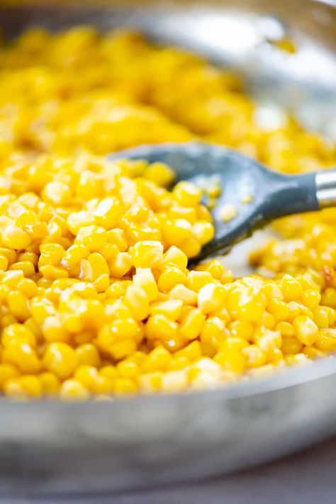 Fresh Creamed Corn, Peas And Corn, Healthy Side Dish Recipes, Creamed Corn Recipes, Healthy Side Dish, Creamed Corn, Thanksgiving Side, Summer Snacks, Corn Recipes