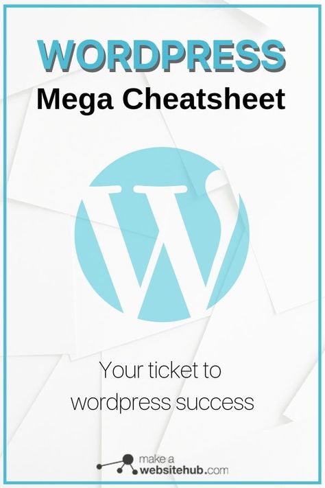 Wordpress Cheatsheet, Make A Website, Learn Wordpress, Banner Size, Webdesign Inspiration, Wordpress Tutorials, Wordpress Plugin, Wordpress Design, Wordpress Website Design