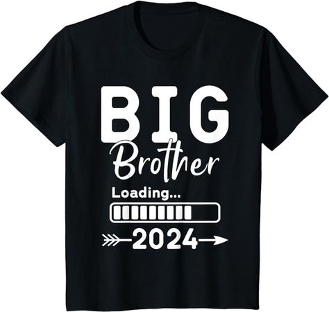 Amazon.com: Big Brother Loading 2024, Promoted To Big Brother 2024 T-Shirt : Clothing, Shoes & Jewelry Promoted To Big Brother, Top Fashion Brands, Big Brother, Shop Top, Fashion Brands, Branded T Shirts, Shoes Jewelry, Top Styles, Promotion