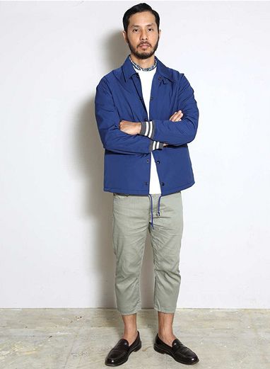 Beams Plus spring/summer 2014// coach jacket Coach Jacket Outfit Men, Coach Jacket Outfit, Jacket Outfit Men, Menswear Inspiration, Beams Plus, Blue Coach, Jacket Outfit, Coach Jacket, Spring Summer 2014