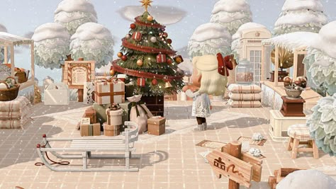 Animal Crossing Winter Island, Winter Animal Crossing, Christmas Acnh, Acnh Winter Island, Winter Acnh, Animal Crossing Winter, Animal Crossing Christmas, Acnh Winter, Acnh Christmas