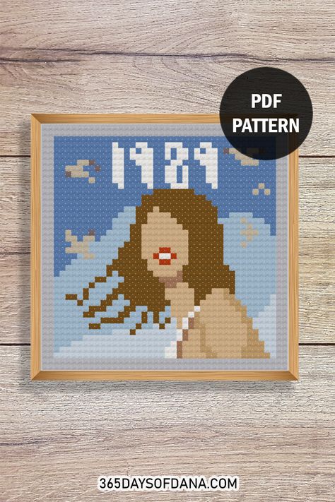 Cross Stitch Album Covers, Taylor Swift Needlepoint, Taylor Swift Cross Stitch Pattern Free, Taylor Swift Cross Stitch Pattern, Star Alpha Pattern, Taylor's Version Album Cover, Taylor Swift Pixel Art, Taylor Swift Cross Stitch, Alpha Pattern Crochet