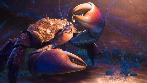 Crab From Moana, Tamatoa Moana, Moana Tamatoa, Moana 2016, All Disney Movies, Coconut Crab, Star Wars Disney, Animation Studios, Walt Disney Animation