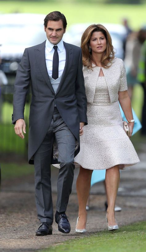 40 of the Best Photos From Pippa Middleton's Wedding Pearlescent Dress, Pippa Middleton Wedding Dress, Pippa Middleton Photos, Mirka Federer, Rodger Federer, Pippas Wedding, Pippa Middleton Wedding, Pippa Middleton Style, Prince George And Princess Charlotte